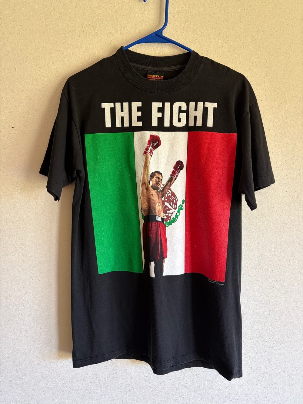 Vintage‎ 1993 Julio Cesar Chavez “The Fight” Mexico Single Stitch T-shirt